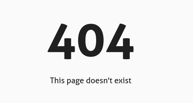 404 missing page